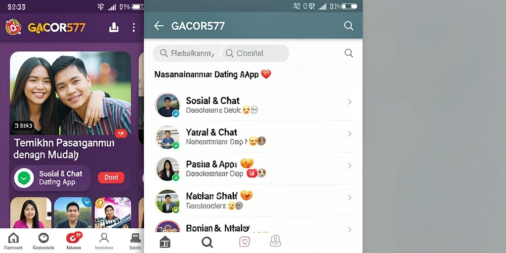 Tampilan antarmuka GACOR577 yang bersih dan modern.