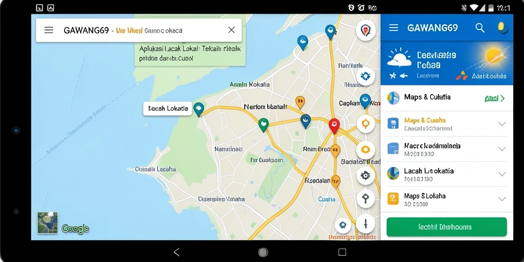 Tampilan antarmuka GAWANG69 untuk lacak lokasi yang mudah digunakan.